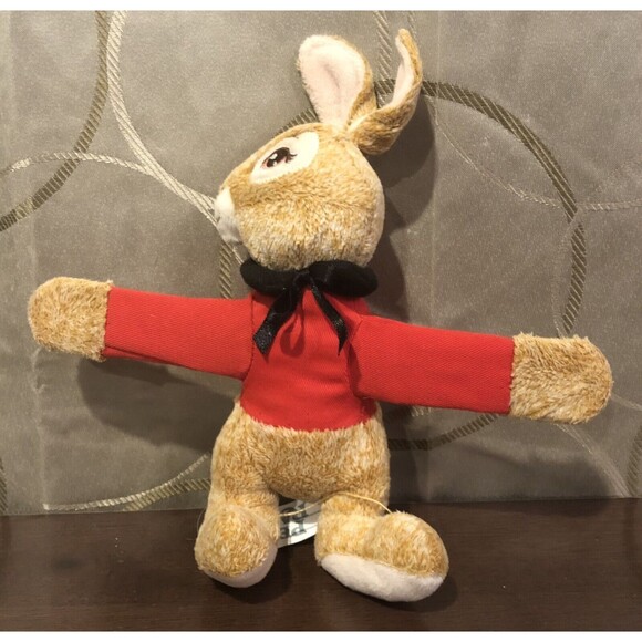 Peter Rabbit 2  2022 Plush Slap Bracelet Hugging Bunny 9” Stuffed Animal Bunny - Picture 11 of 11